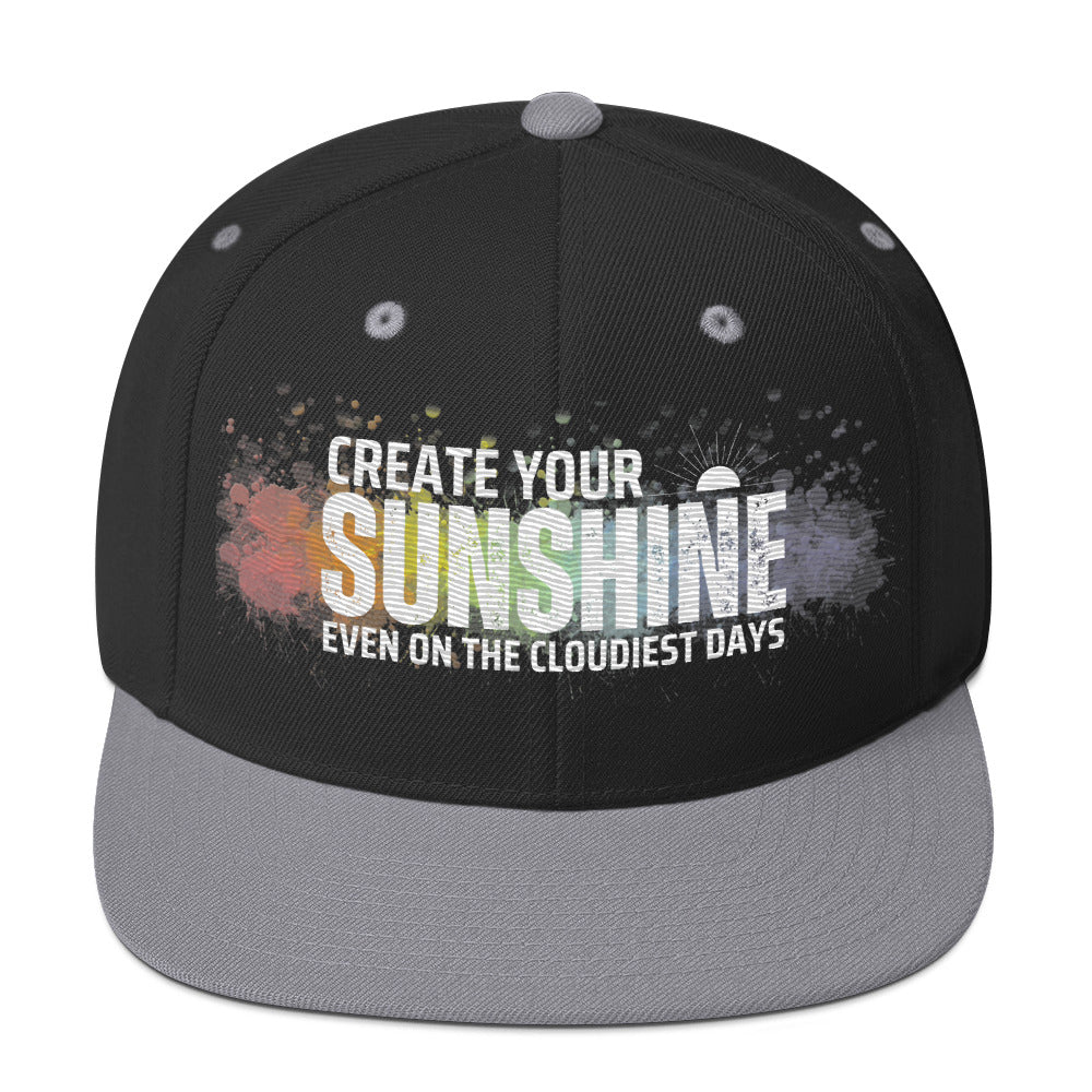 Create Your Sunshine Snapback Hat