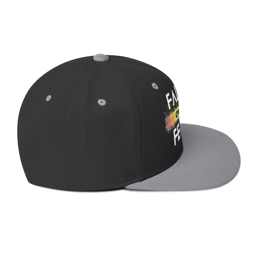 Faith Over Fear Snapback Hat