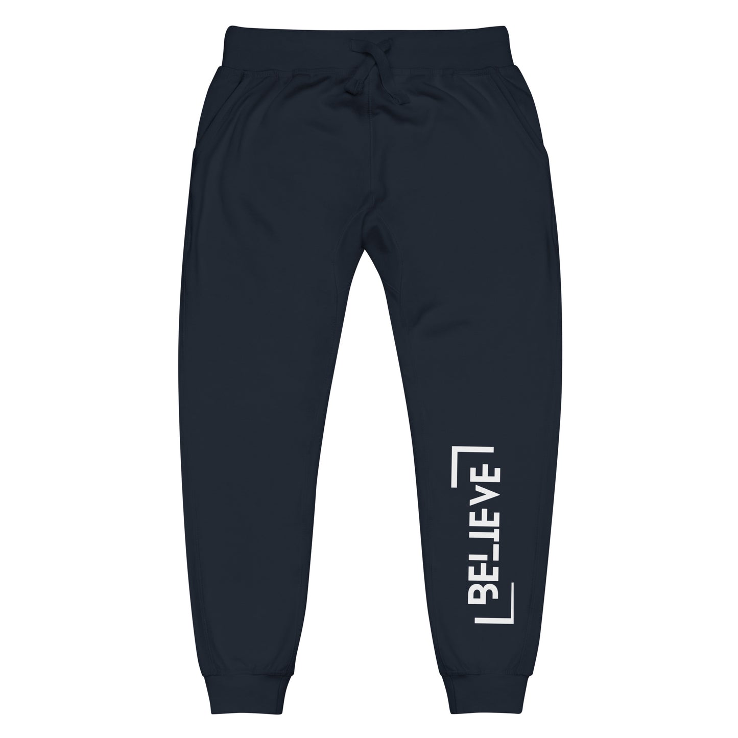 BELIEVE fleece sweatpants