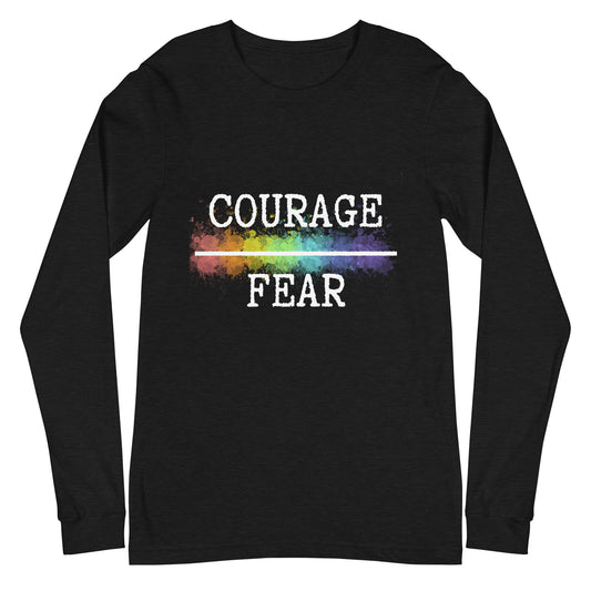 Courage/Fear Long Sleeve Tee